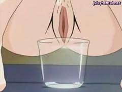 Sweet Young Animated Brunette Pisses In The Cup For The Doctor And Gets Fingered