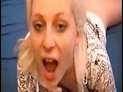 Blonde German Teen Enjoys Sucking A Fucking A Nice Hard Cock