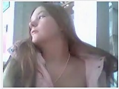 Tamara on webcam showing big boobs!