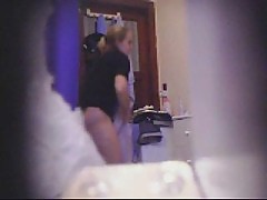 hidden cam, spycam, spying, bathroom, teen, tits, voyuer